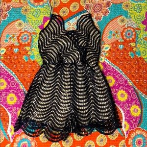 Short Black Sequin Romper. Wore it only once.